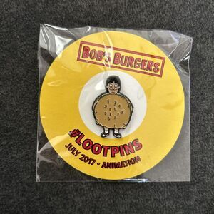 Bob's Burgers Loot Crate Pin July‎ 2017 NEW